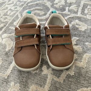 Ten Little Everyday Originals Mocha Brown Toddler sz 7.5 VERY GOOD CONDITION